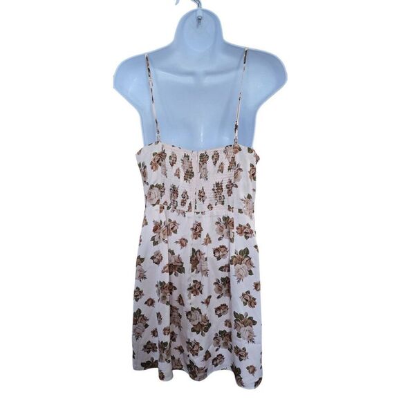 Floral Slip Dress With Adjustable Straps coquette flower core beach party fairy - Picture 2 of 6